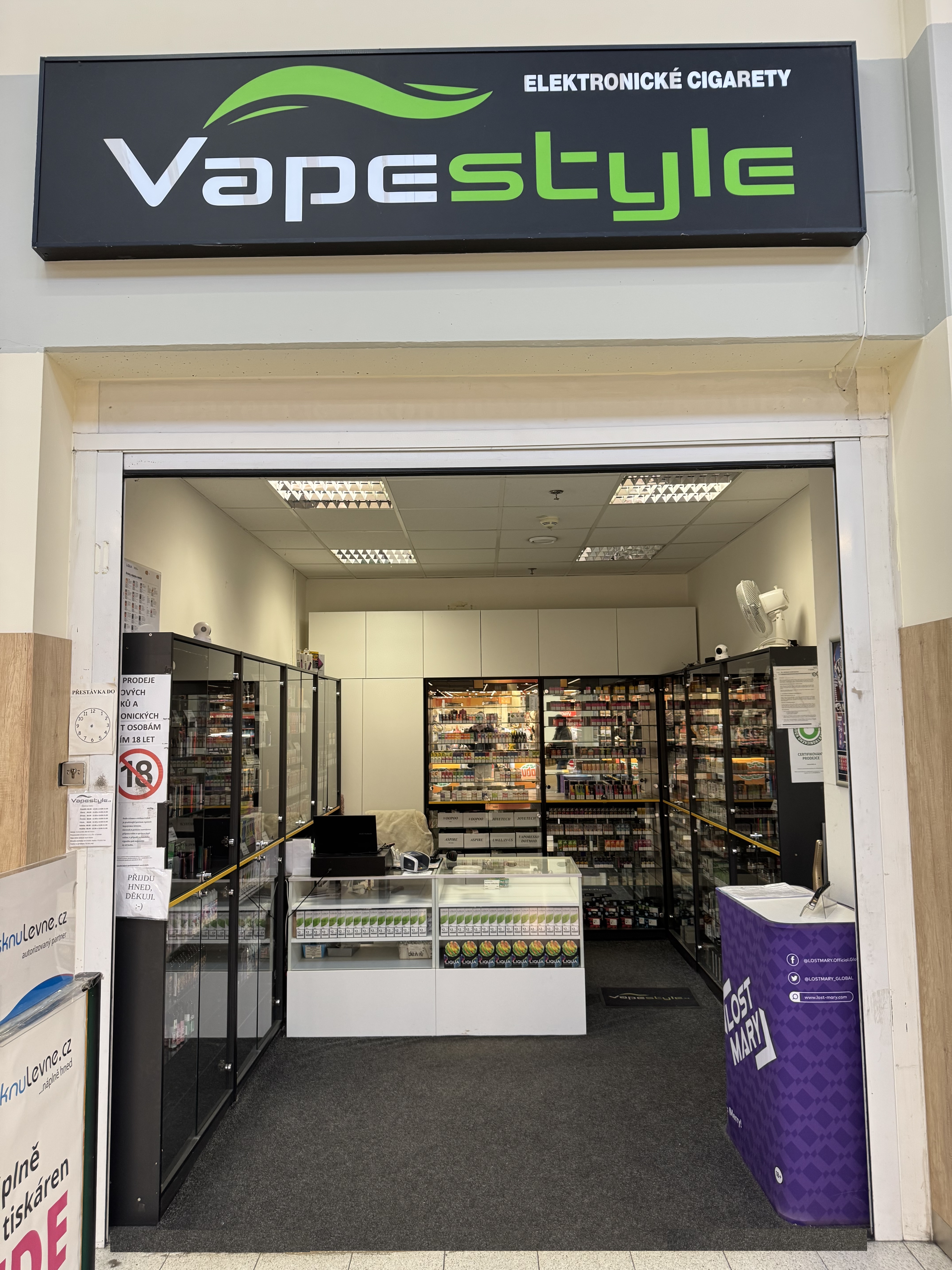 Vapestyle elektrnické cigarety Ústí nad Labem - Trmice